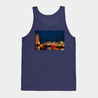 North Shields Fish Quay at Night Tank Top